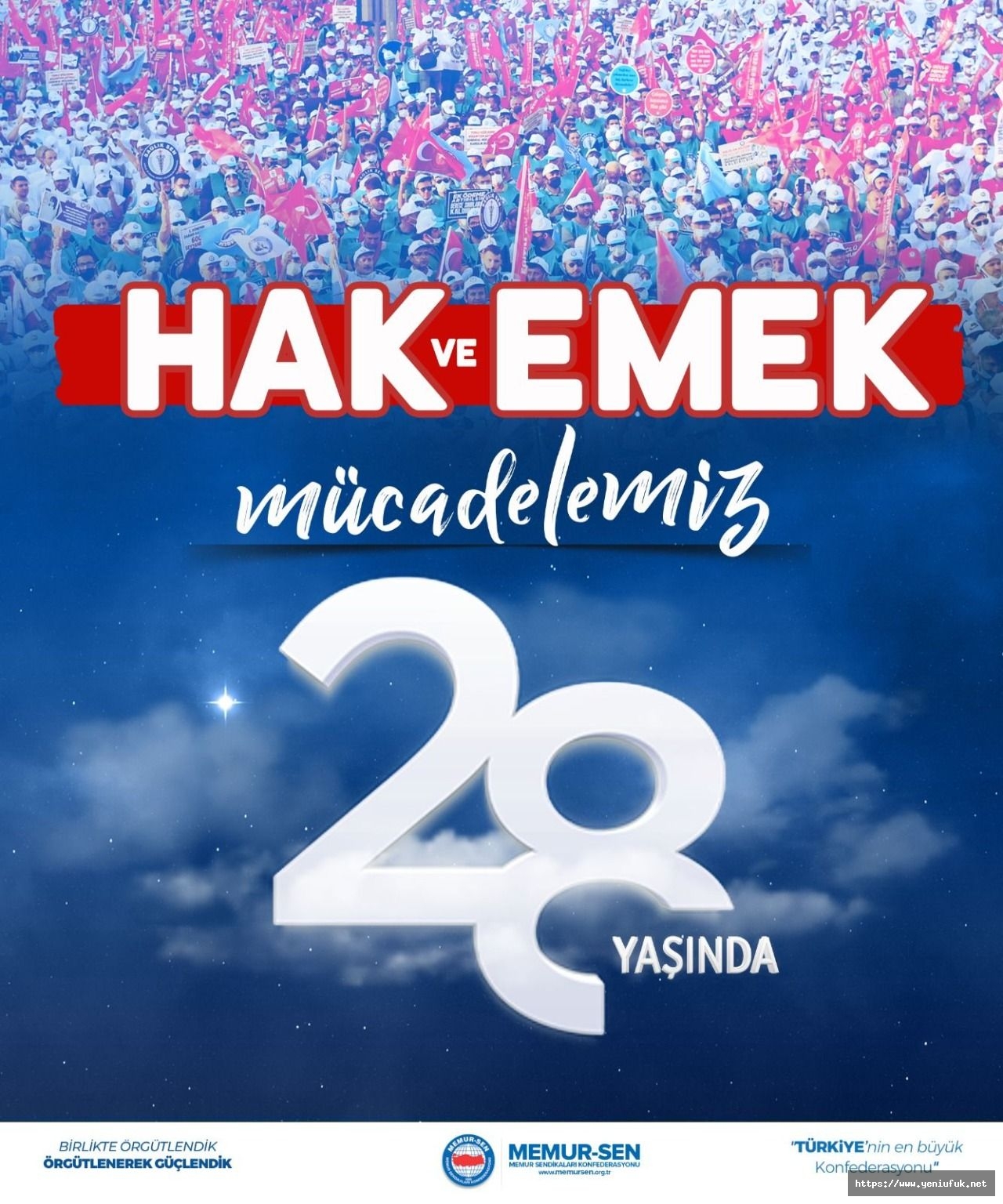 Memur-Sen 28 Yaşında