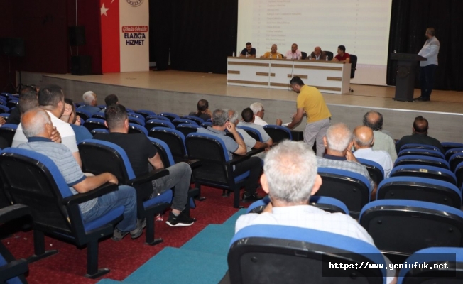 Elazığ Belediyesi’nden Bilgilendirme Toplantısı Yapıldı!