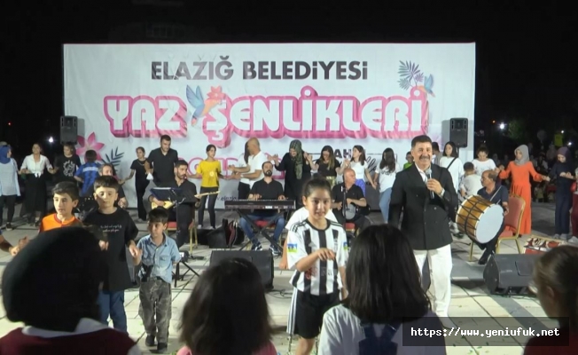 Elazığ'da Yaz Şenlikleri Coşkusu