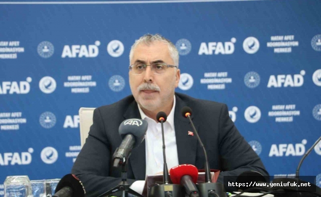 Bakan Işıkhan'dan Deprem Bölgesine TYP müjdesi