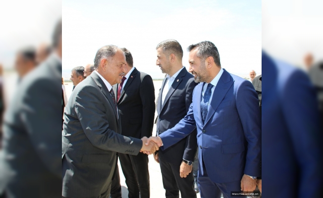 Bakan Özhaseki, Elazığ’da