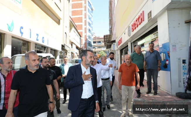 Başkan Şerifoğulları, Esnaf ve Vatandaşların Taleplerini Dinledi