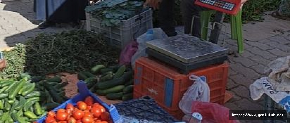 Pazarlarda Köy Ürünlerine Büyük Rağbet Var!