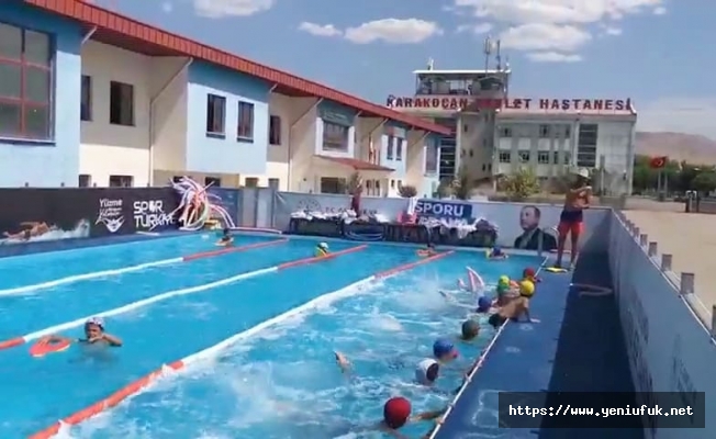 Portatif Yüzme Havuzları Hizmet Vermeye Devam Ediyor