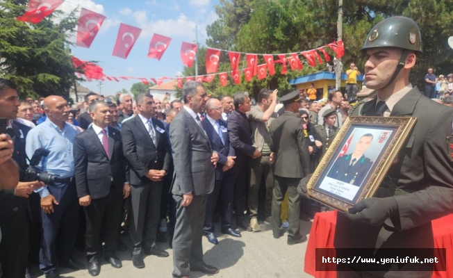 Şehidimiz Gözyaşlarıyla Uğurlandı!