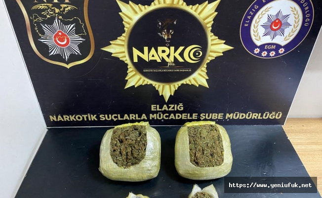 Yolcu Otobüsünde Esrar Yakalandı