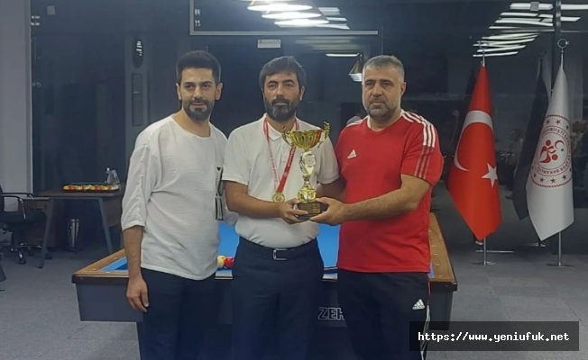 Elazığ’da 2. Etap 3 Bant Bilardo İl Şampiyonası Gerçekleştirildi