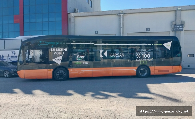 Elazığ’da Elektrikli Otobüs Test Edildi