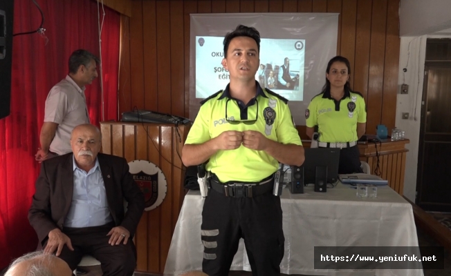 Polisten Servis Sürücülerine Eğitim