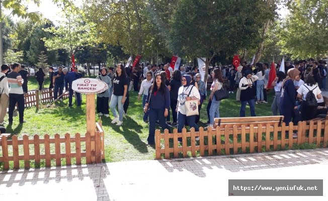 Tıp Fakültesi Öğrencileri Fidan Dikti