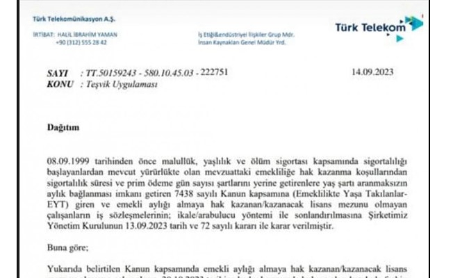 Türk Telekom Çalışanları Mağduriyetlerini Dile Getirdi