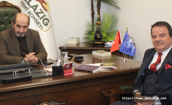 Elazığ Kent Konseyi'nde Duygusal Buluşma Dr. Ömer Demirbağ’dan Elazığ’a Gazel