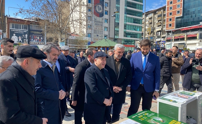 Elazığ’da Gazze İçin Yardım Kampanyası