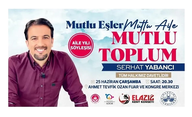 Başkan Koca’dan Tüm Elazığ Halkına Davet
