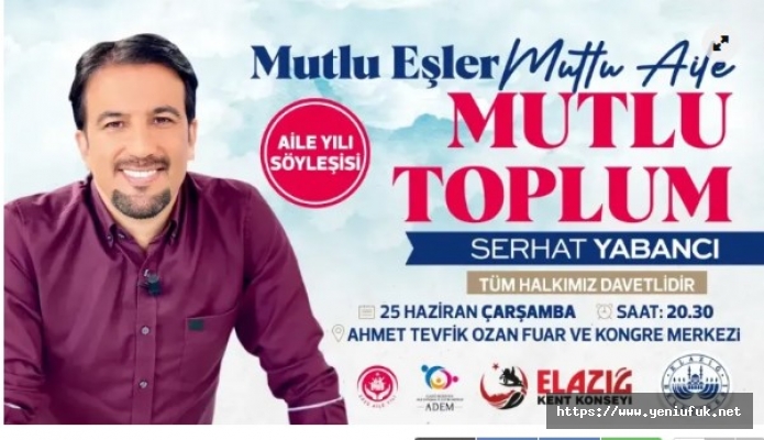 Kent Konseyi ve Elazığ Belediyesinden Ortak Etkinlik