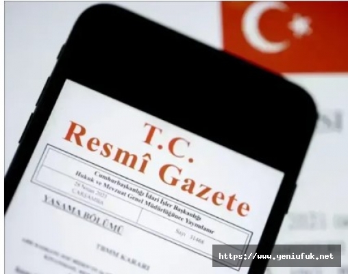 Resmî Gazete'de Bugün Neler Var?