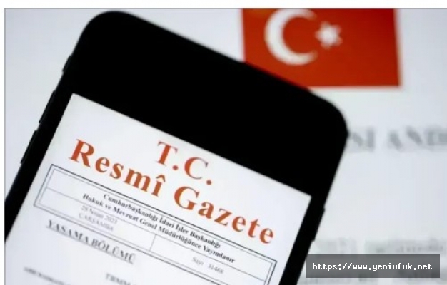 Resmî Gazete'de Bugün Neler Var?
