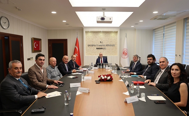 İş İnsanı Aytunç Sunguroğlu Tpf Yönetimiyle Birlikte, Bakan Işıkhan İle Görüştü