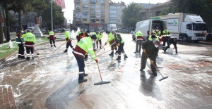 Elazığ,  dezenfekte ediliyor