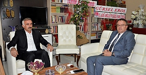 Kızılay Şube Başkanı Kızılkaya'dan Gazetemize Ziyaret