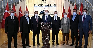 Ulaştırma ve Altyapı Bakanı Adil Karaismailoğlu Elazığ'da