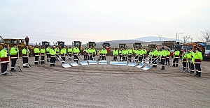Elazığ Belediyesi 275 personel, 58 Adet İş Makinesi ile Kışa Hazır