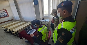 Elazığ İl Jandarma Komutanlığı EBA üzerinden Öğrencilere uzaktan eğitim verdi