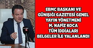 "BİZİ KİMSE TEHDİT EDEMEZ"