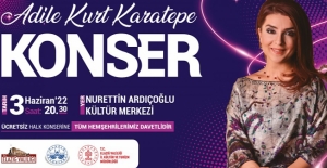 ADİLE KURT KARATEPE  KONSERİ 3 HAZİRAN'DA