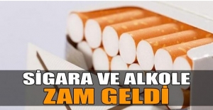 ALKOLE VE SİGARAYA ZAM