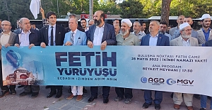 AGD’ DE "FETİH YÜRÜYÜŞÜ