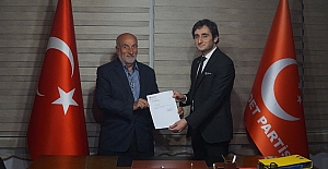 Saadet Partisi Keban İlçe Başkanlığı Görevine Mehmet Fırat atandı.