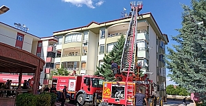 ATAŞEHİR MAHALLESİ’NDE ÇATI YANGINI