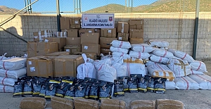 ELAZIĞ'DA  3 TON 500 KİLO KAÇAK TÜTÜN ELE GEÇİRİLDİ