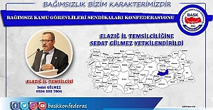 SEDAT GÜLMEZ BASK İL BAŞKANI OLDU