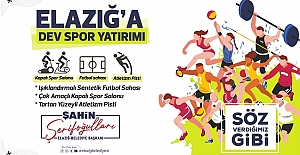 BAŞKAN ŞERİFOĞULLARI’NDAN DEV SPOR KOMPLEKSİ YATIRIMI