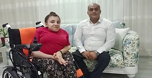 FATMA NUR, AKÜLÜ SANDALYESİNE KAVUŞTU