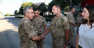 İL JANDARMA KOMUTANLIĞI RÜTBE TERFİ TÖRENİ DÜZENLEDİ
