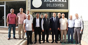 AĞAR AKÇAKİRAZ'DA İNCELEMELERDE BULUNDU