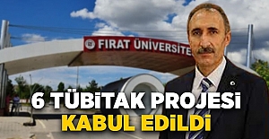 FÜ’DE HAZIRLANAN 6 TÜBİTAK PROJESİ KABUL EDİLDİ