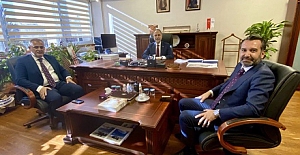 MİLLETVEKİLİ BULUT VE BAŞKAN ŞERİFOĞULLARI’NDAN, ÖZGÜR’E HAYIRLI OLSUN ZİYARETİ