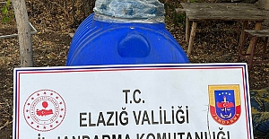 ELAZIĞ’DA KAÇAK İÇKİ ÜRETEN ŞÜPHELİ YAKALANDI