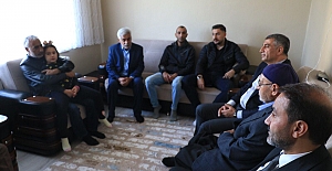 EROL VE DURAN'DAN  ŞEHİT TURGAY KEVEN’İN AİLESİNE TAZİYE ZİYARETİ