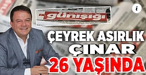 GÜNIŞIĞI’NA KUTLAMA MESAJLARI