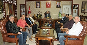 BAŞKAN AYDOĞDU, BAŞKAN YILMAZ İLE BİR ARAYA GELDİ