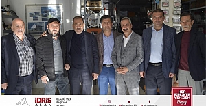 ETSO BAŞKAN ADAYI ALAN KARAKOÇAN İLÇESİNİ ZİYARET ETTİ