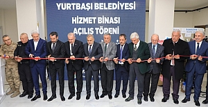 YURTBAŞI BELEDİYESİ’NİN YENİ HİZMET BİNASININ AÇILIŞI GERÇEKLEŞTİRİLDİ