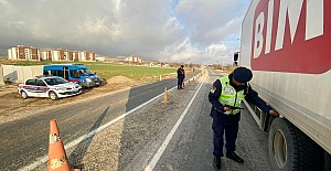 Elazığ Trafik Jandarma, Kış Lastiği Denetimi