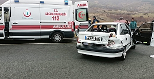 Elazığ-Bingöl karayolunda Trafik Kazası