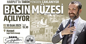 Elazığ'da "Basın Müzesi" 10 Ocak'ta Açılıyor